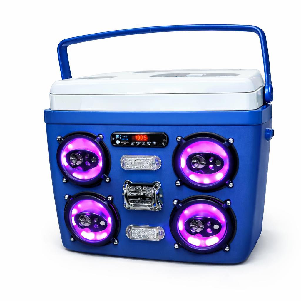 Caixa Térmica Cooler GMAX 500 34L com Som Integrado