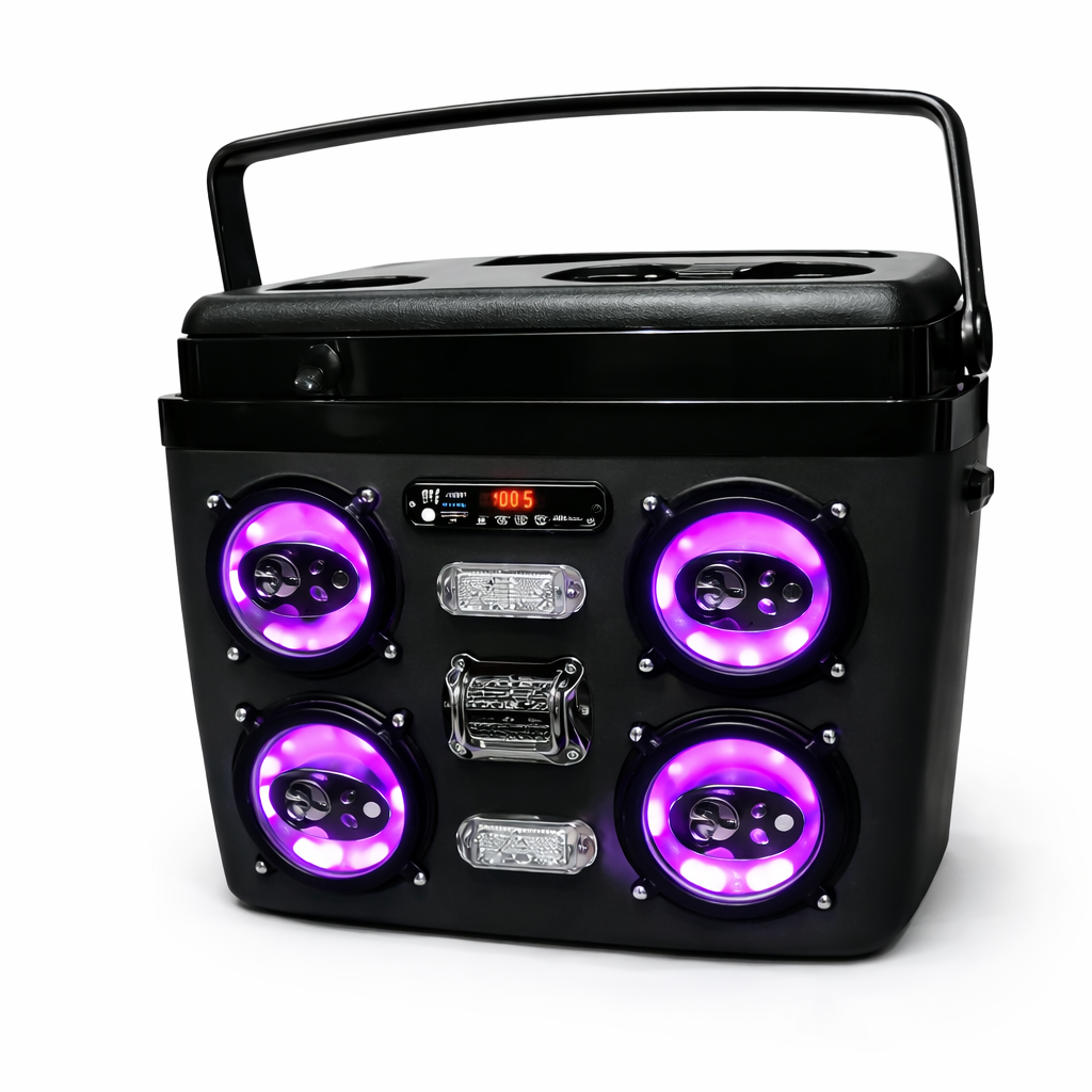 Caixa Térmica Cooler GMAX 500 34L com Som Integrado