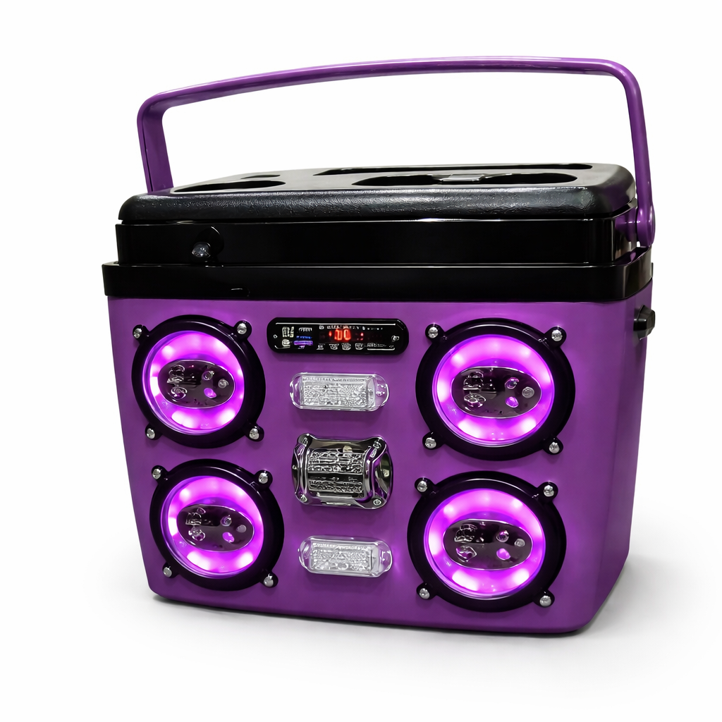 Caixa Térmica Cooler GMAX 500 34L com Som Integrado